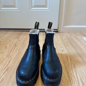 2976 Quad Smooth Leather Platform Chelsea Boots